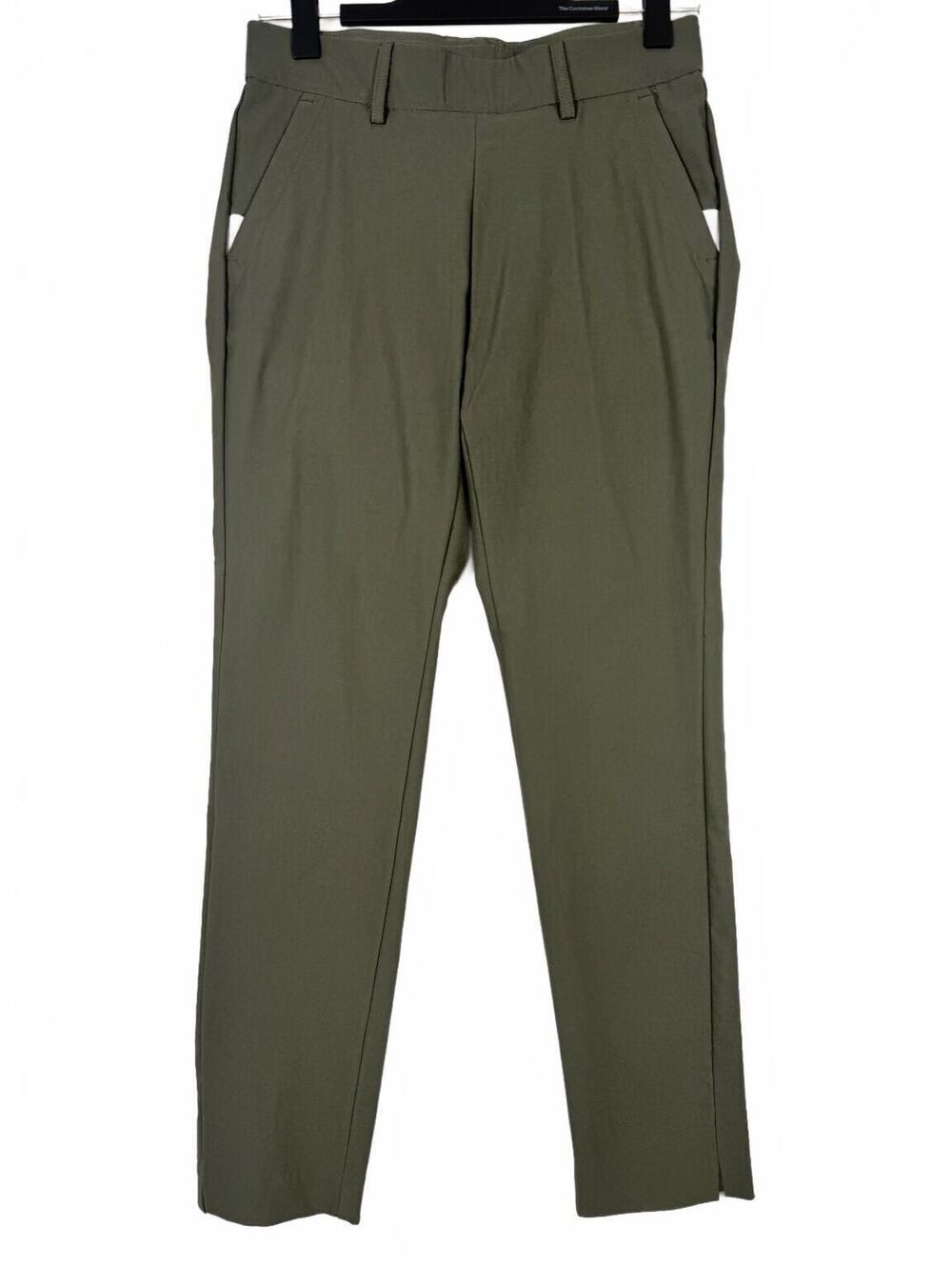 KJUS Women's Performance Golf Pants Army Green Technical Stretch Size 36 / 6